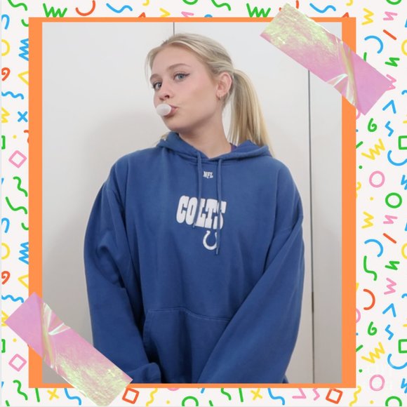 vintage NFL Colts hoodie / sweatshirt - Picture 4 of 4